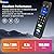 (Pack of 3) Remote for Roku-TV-Remote-Control-Replacement,Compatible with TCL Roku/Onn Roku/Hisense Roku/Sharp Roku/Philips Roku Smart TVs (Not for Roku Stick and Box)