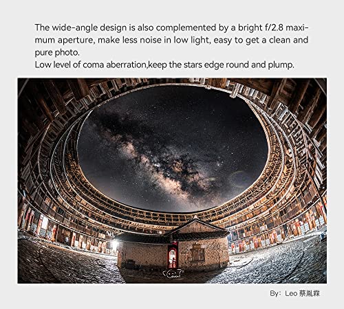 Ttartisan 11Mm F2.8 Manual Focus Fisheye Lens For Nikon Z Mount Camera #TOP6