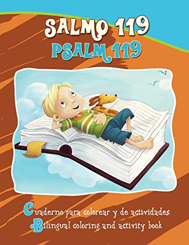 Salmo 119, Psalm 119 - Bilingual Coloring and Activity Book: Coloring and Activity Book in English and Spanish (Bible Chapters for Kids)