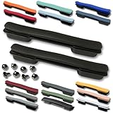 Leap Raupe スーツケース ハンドル 持ち手 取っ手 部品 キャリーケース 交換 修理 交換用ハンドル 21cm 2本 (黒 E)