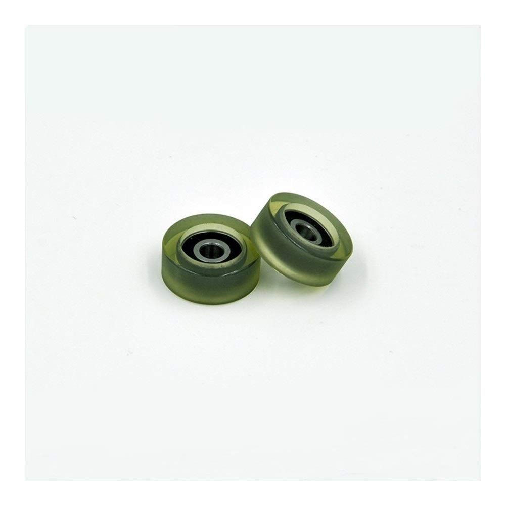 HYUJNAFZR Power Transmission Products PU 625 Polyurethane Covered Bearing 5x22x9mm Shaft 6mm PU62522-9 Urethane Cover PU625 Bearings Ball Bearings