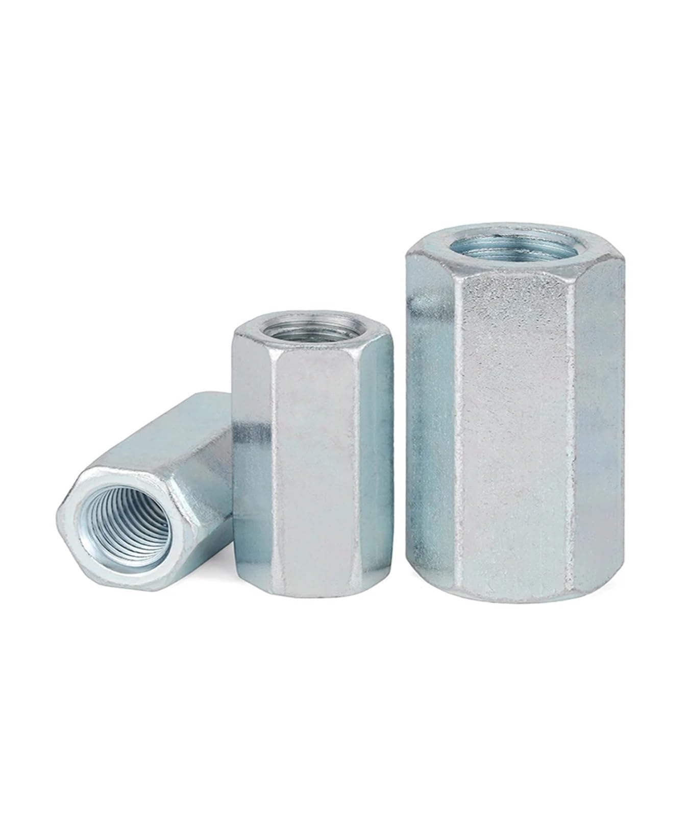 M4 M5 M6 M8 M10 M12 M14 M16 M18 M20 M24 Asta filettata lunga Giunto di accoppiamento Manicotto dado esagonale Bullone Distanziatore zincato(M20x30x60mm-1pcs)