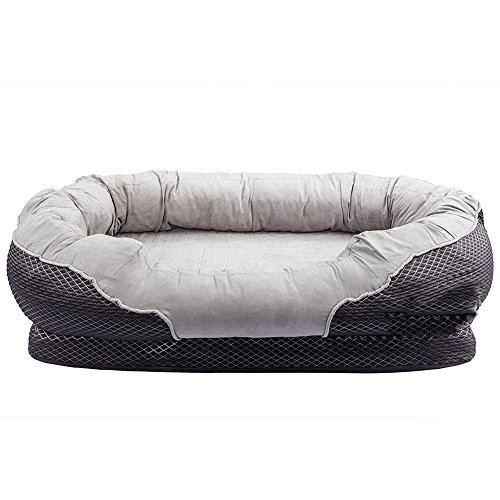 dog bed with removable washable cover