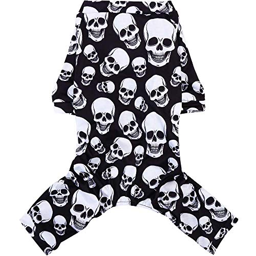 Halloween Dog Pajamas Clothes Pet Costume Apparel Coat Jumpsuit Small