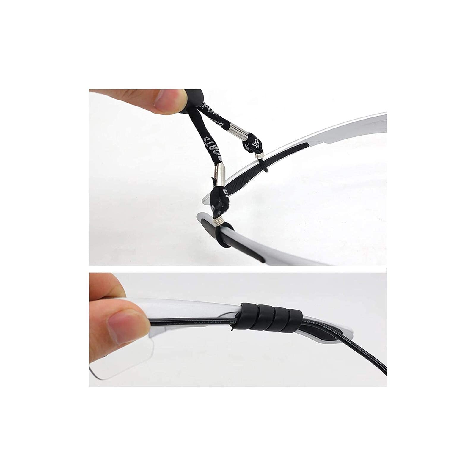 Beleuchtete Stirnlupe, Binokularlupe mit LED-Stirnlampe, wiederaufladbar, 3,5-fache Vergrößerung.