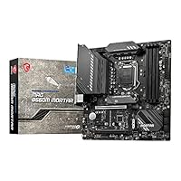 MSI MAG B560M Mortar Micro-ATX Gaming Motherboard (10th/11th Gen Intel Core, LGA 1200 Socket, DDR4, 5066+ MHz, 2 x M.2 Slots, USB 3.2 Gen 2, Type-C, 2.5G LAN, DP/HDMI) (7D17-002R)