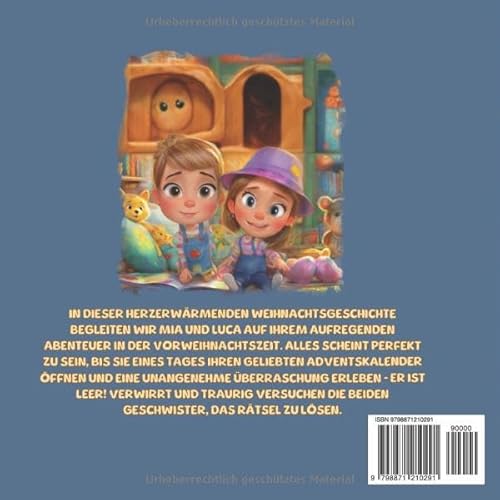 Der leere Adventskalender: Mia und Luca (Mia & Luca)