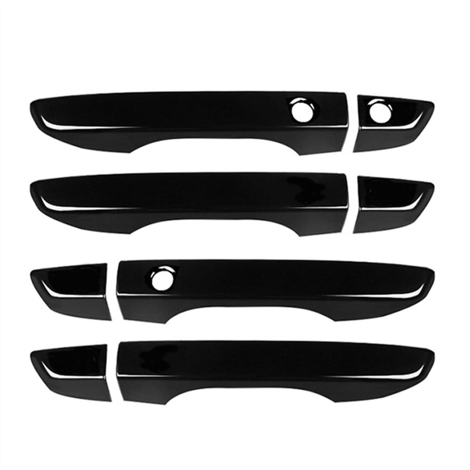 FANGZIQQ for Civic 10th 2016-2019 4PCS Door Handle Covers with Keyless Entry Exterior Handles Car Inner Door Handle(1)