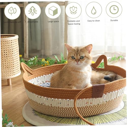 Panier pliable chat d'intérieur pour aménager son coin repos