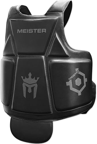 Meister Body Armor - Protector de pecho para artes marciales mixtas y boxeo con protector de ingle
