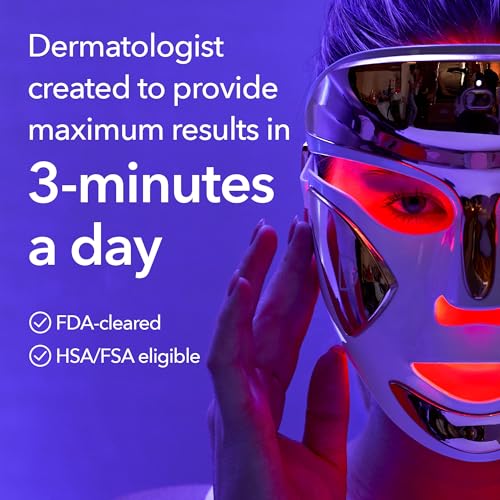 Image of Dr Dennis Gross Dr. Dennis Gross DRx SpectraLite FaceWare Pro LED Face Mask for Skin Rejuvenation with Dual Red Blue Light Therapy.