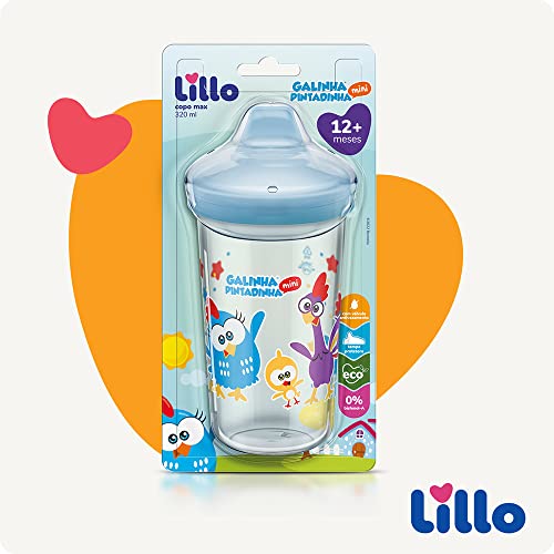 Copo Max Galinha Pintadinha 320ml Lillo