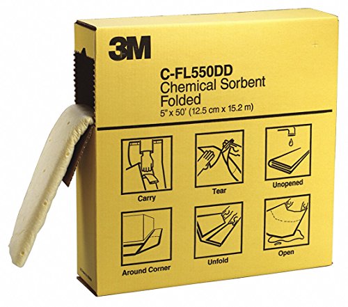 Image of 3M Chemical Sorbent Folded C-FL550DD /P-F2001, High Capacity, 3 Box /Case