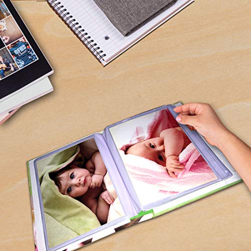 Sehaz Artworks Photo Album | Album for Photos Collection | Photo Album Book 5x7 Holds 72 Photos Pink Flower