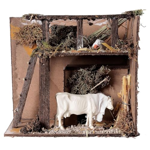 Holyhome Vache en mouvement avec Verso 20 x 14 x 18 cm (7,87 x 5,51 x 7,08 pouces) pour crèche