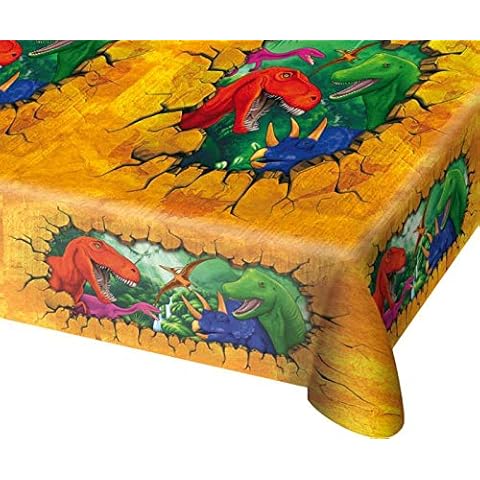 Folat B.V- Mantel Dinosaurio-130x80 cm, Multicolor Cover