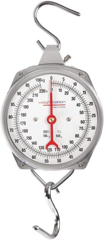 Weighstation Large Hanging Scale - (100kg/220lb Gradation 500g/1oz)