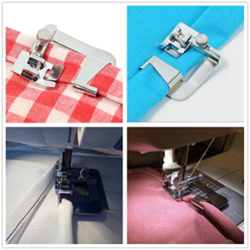 Set 3 Piezas Pie de Costura Para Dobladillo Enrollable miniatura 5