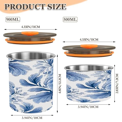 Envase de Café Hermético Acero Inoxidable 500 ml miniatura 2