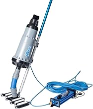 The VacDaddy FAST & POWERFUL Handheld Portable Pool Vacuum NO BATTERY REQUIRED! Cleans pools faster & better. Heavy Duty Professional Power for Residential and Commercial Inground & Above Ground Pools