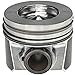 Clevite 224-3666WR Ford 6.4L Power Stroke Standard Piston Kit with Rings, 1 Pack