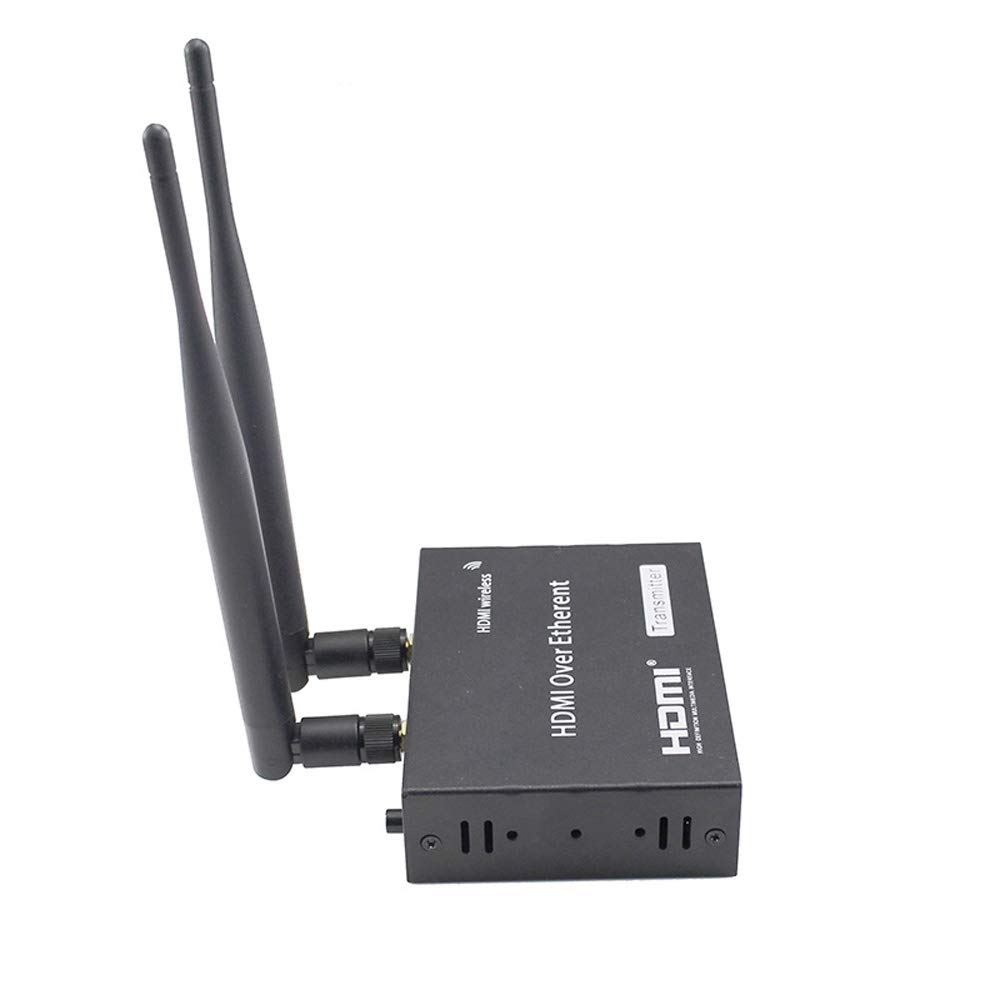 /G Extensor HDMI inalámbrico 1080P 2.4G / 5G hasta 100M 330ft Receptor transmisor inalámbrico HDMI WiFi TCP/IP para PS4 PC Laptop HDTV