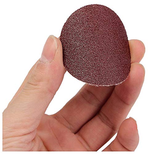 Schuurpapierset, 100 stuks, 80 tot 3000, 50 mm, schuurpad, grit papier, schuurschijven 50 mm, klittenband voor Dremel draaigereedschap, excentrische schuurmachine, 80, 100, 180, 240, 600, 800, 1000, - Afbeelding 6