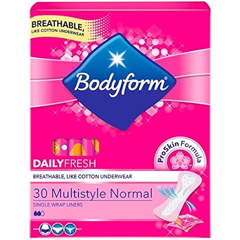 Bodyform Multi Style Panty Liners 30 Pack Cover