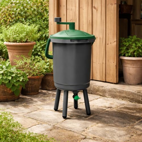 JUWEL FloraVita Pflanzenmischbehälter (Behälter zur Herstellung von Bio-Dünger & Pflanzenschutzmittel, aus Bio-Komposit, einfache Fermentation von Pflanzenmaterial) 20202