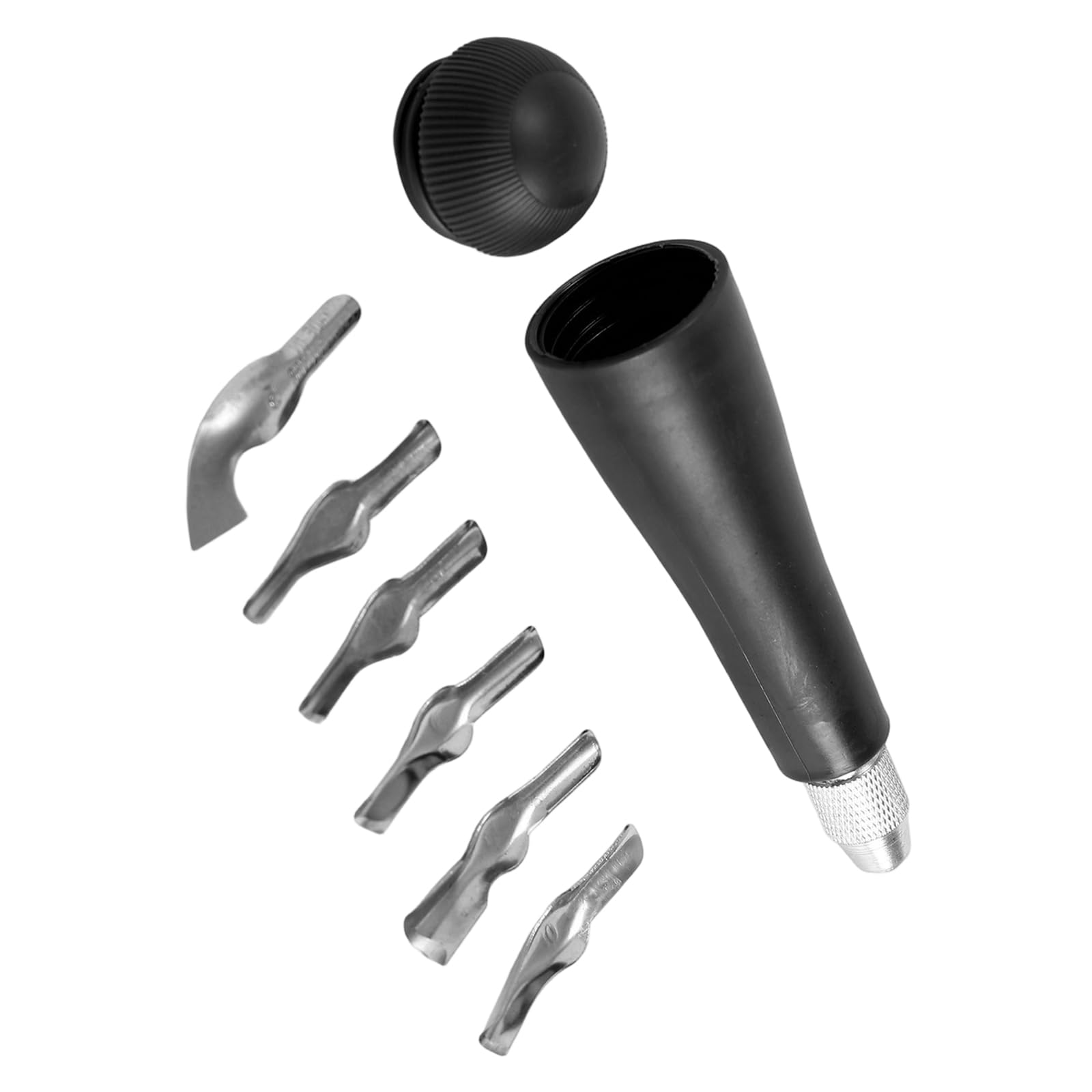 Kaccde Black Grip Woodcut Engraving Professional Artwork And Craft Projects Wood Carving Cutter