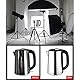 DIY Schirm 3x1,5 Meter Nylon Seide Weiß Nahtlose Diffusion Stoff für Fotografie Softbox, Lichtzelt und DIY Beleuchtung Modifier 1.5x3m