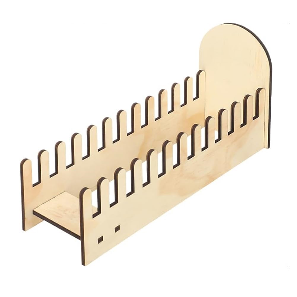 Osmond Wooden desktop card storage rack Office organizer Paper greeting card display rack Advertising business card rack