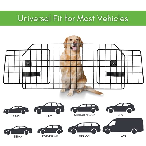COLETA Dog Car Barrier for SUVs & Vehicles - Adjustable Large Pet Barrier with Bonus Guard Mesh for Full Coverage. Heavy… - Image 5