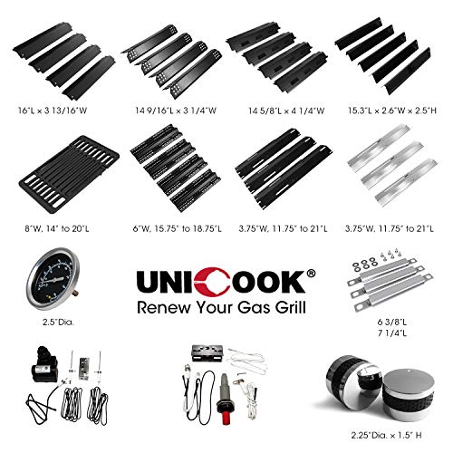 image for Unicook Porcelain Grill Heat Plate 14 9/16