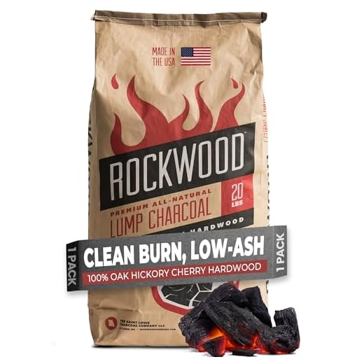 Rockwood Natural Lump Charcoal 20LB