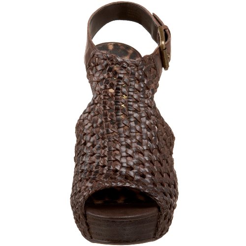 Image of SAM EDELMAN Women's Kasi Sandal, Dark Brown