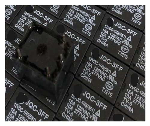 Relé JQC-3FF 012-1HS136 ideal para automatizar las luces de tu hogar