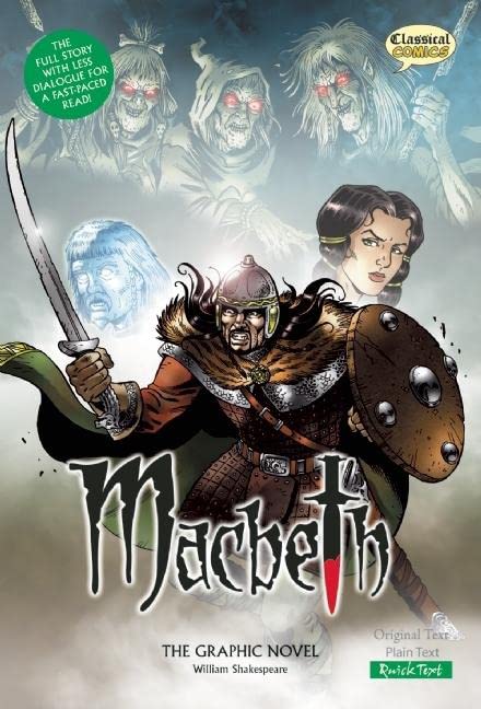 Macbeth The Graphic Novel: Quick Text (Classical Comics)