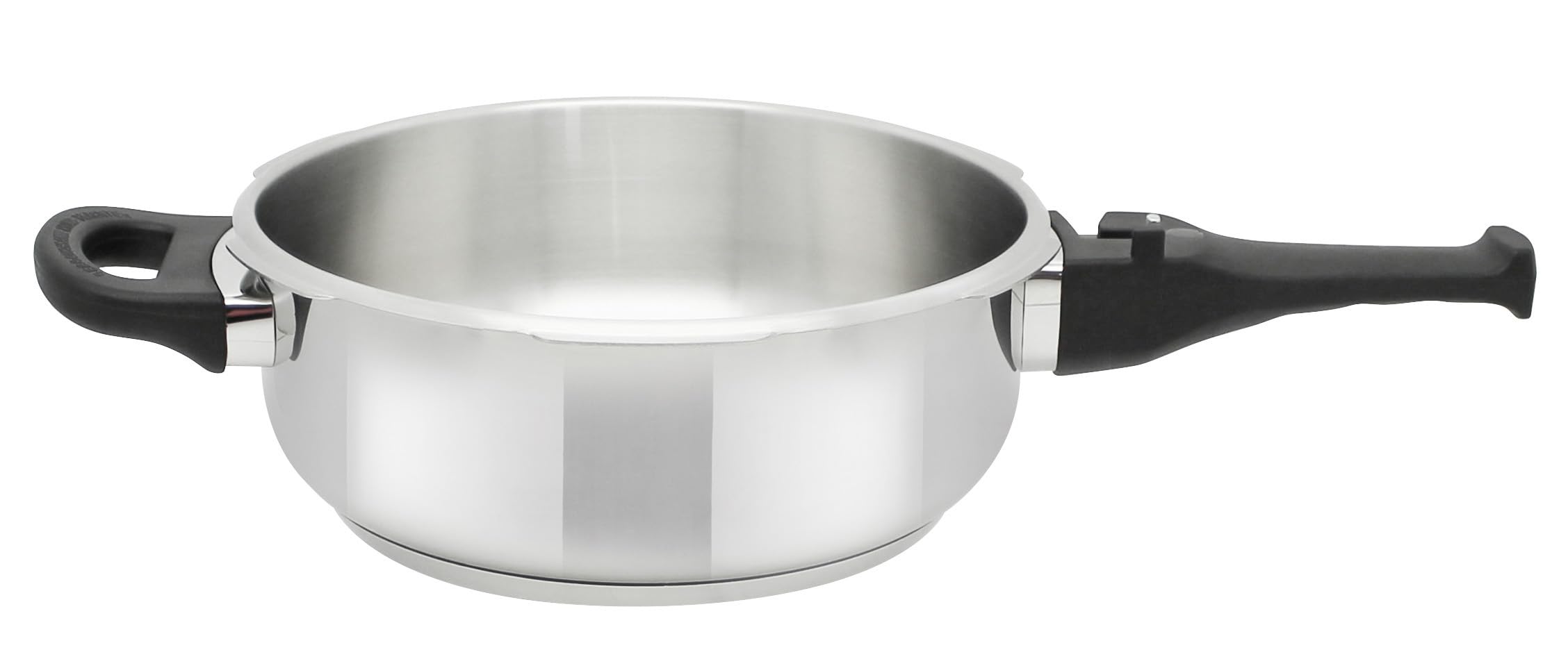 ELO Schnellkochtopf Praktika XL Set 5tlg. 22cm, 6 l, Edelstahl 18/10 | automatisches Druckregelsystem, schonendes Garen, starker ELO-Therm Speicherboden, mit Sicherheitsmechanismus