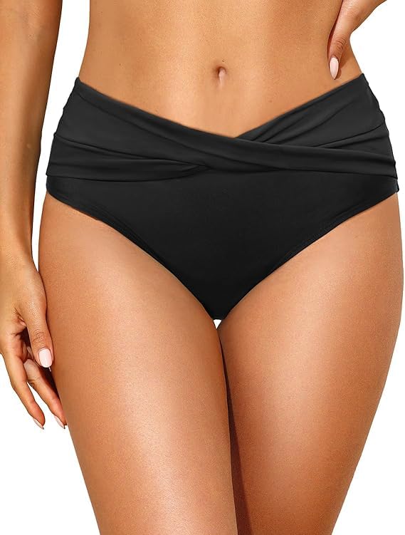 Yonique Women Two Piece Swimsuit - Knot Twist Bikini Set V Cut Bathing Suit 2026 Teen Bikini4