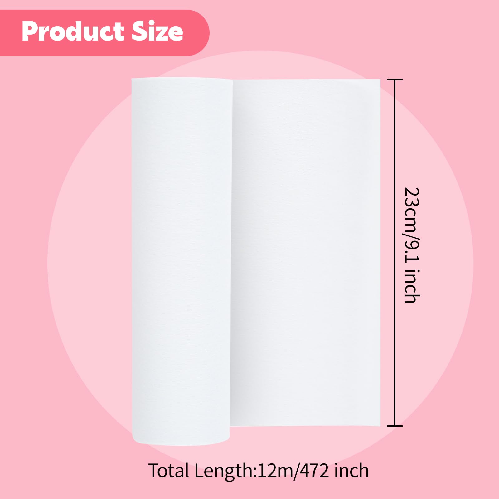 EAZINPU Nail Dust Collector Filter Paper 12 Meters Per Roll Disposable Dust Filter for Nails, Suitable for Most Nail Dust Collector Machine Dust Collector Nail Tech Home and Nail Salon Use. (1 Roll)