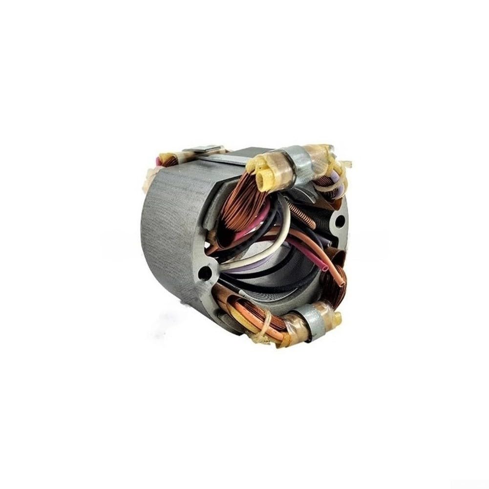 Statore per TW0350 PER chiave a percussione Filo di rame Parti di utensili elettrici Grigio Nucleo di ricambio per Duty Officina Manutenzione Componente motore affidabile Pezzo singolo