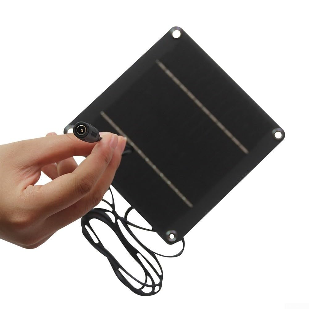 Panel Solar Monocristalino 4W para Ventilación