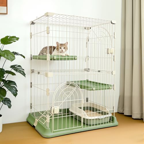JaxShark 2-Tier Cat Cage