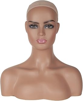 Realistic Female Mannequin Head