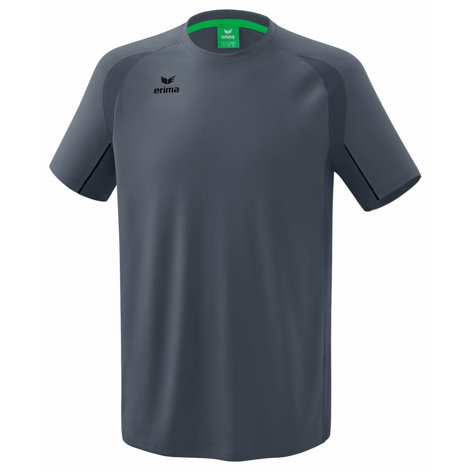 Erima Men's League Star Training T-Shirt, Slate Grey/Black, 3XL
