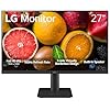 LG 27MS500-B 27 inch IPS FHD (1920×1080) 100Hz 5ms Reader Mode Borderless Design OnScreen Control Black Stabilizer DAS Crosshair HDMI Black