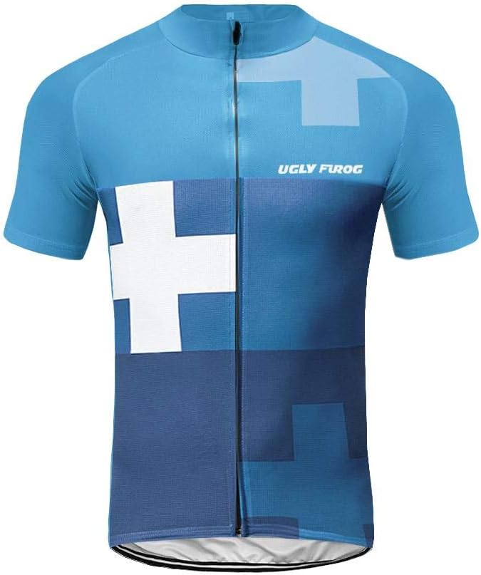 UGLY FROG Cycling Jersey Short Sleeve Men MTB Bike Clothing Road Bicycle Shirts Shorts Padded Pants DXMX01