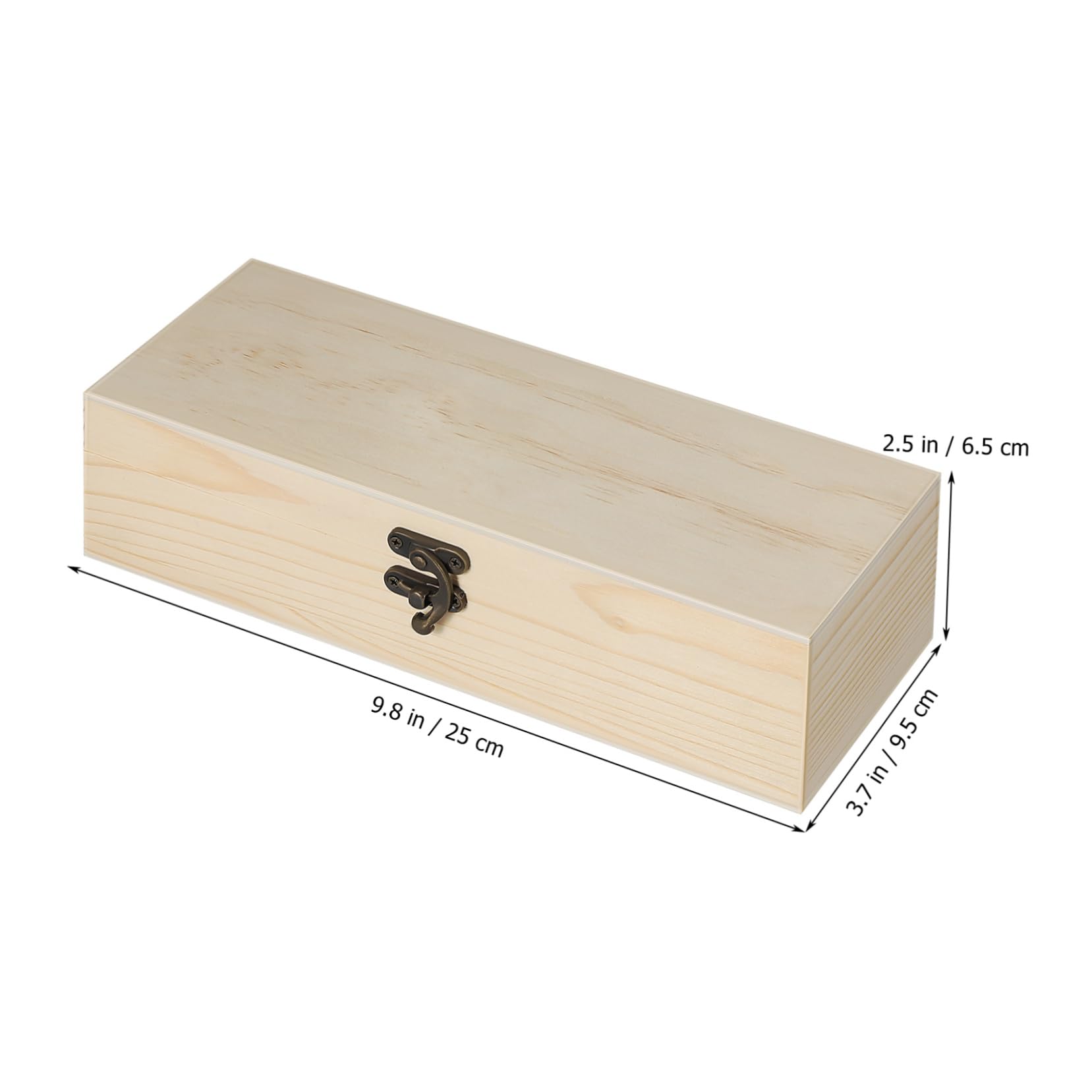 SEWACC Aufbewahrungsbox für 4 Fächern 2 Stück mit 4 Fächern und Klappbarem Deckel Rustikaler Stil Bastelraum und Selbstgemacht Projekte