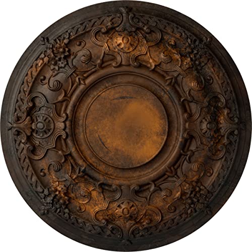 Ekena Millwork Jackson Ceiling Medallion, Rust